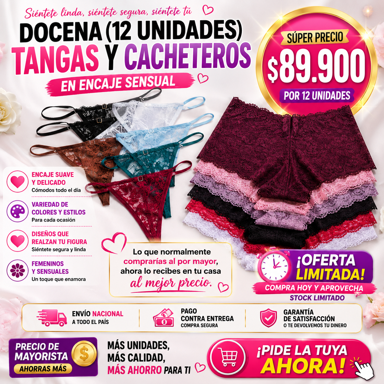 Panty Hilos Premium